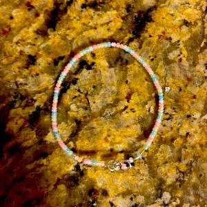 Rainbow pastel handmade bracelet